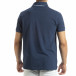 Polo shirt albastru pentru bărbați it120619-32 3