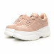 Pantofi sport roz Chunky pentru dama it150419-121 3