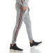 Pantaloni de trening 5 striped gri pentru bărbați  it040219-62 2