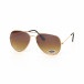 Ochelari de soare maro tip Aviator it030519-16 2