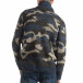 Pulover pentru bărbați în camuflaj albastru cu guler mare it051218-51 3
