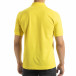 Polo shirt galben de bărbați Kappa regular fit it120619-21 4