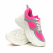 Pantofi sport de dama Chunky roz neon it050619-59 4