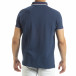 Tricou polo shirt albastru pentru bărbați it120619-25 3