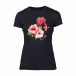 Tricou de dama Flowers negru, mărimea L TMNSPF006 2