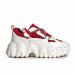 Pantofi sport de dama Sergio Todzi roșii it280820-23 2
