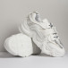 Pantofi sport de dama FM albe it280820-18 5