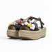 Espadrile de dama Mellisa neagră it270320-14 4