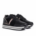 Pantofi sport de dama Martin Pescatore negre it100821-5 3