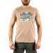 Tricou bărbați Lagos bej tr250322-55 2
