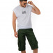 Pantaloni scurți bărbați Blackzi verzi tr260623-7 2