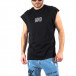 Tricou bărbați Breezy negru tr250322-73 2