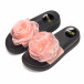 Papuci de dama cu floare în roz it190618-30 3