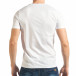 Tricou bărbați Delmaro alb tsf020218-34 3