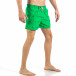 Costum de baie de bărbați verde cu căluți de mare it260318-194 3