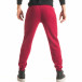 Pantaloni sport bărbați Louis Plein roșu it181116-31 3