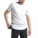 Tricou bărbați Breezy alb tr270221-51 2