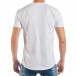 Tricou alb pentru bărbați cu imprimeu pop-art tsf250518-11 4