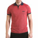 Tricou cu guler bărbați Franklin roșu il170216-37 2