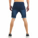 Pantaloni scurți de bărbați tip Biker albaștru marin it260318-168 3