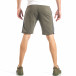 Pantaloni scurți pentru bărbați verzi cu banda în 2 culori it040518-57 4