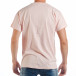 Tricou roz pentru bărbați cu imprimeu papagal tsf250518-7 3
