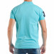 Tricou tip Polo shirt albastru de bărbați cu număr 32 tsf250518-41 4