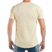Tricou galben pentru bărbați cu imprimeu pop-art tsf250518-12 3