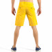 Pantaloni scurți de bărbați galbeni cu buzunare italiene it260318-139 3