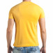 Tricou bărbați Just Relax galben il140416-37 3