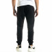 Pantaloni sport bărbați Breezy negru tr020920-4 3