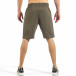 Pantaloni scurți de bărbați verzi tip Basic it260318-142 3