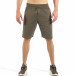 Pantaloni scurți de bărbați verzi tip Basic it260318-142 2