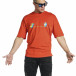 Tricou bărbați Breezy roșu tr150521-1 2