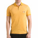 Tricou cu guler bărbați Franklin galben il170216-40 2