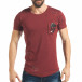 Tricou bărbați Breezy roșu tsf020218-6 2