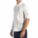 Cămașă cu mânecă lungă bărbați Mario Puzo albă tsf270917-1 4