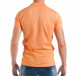 Tricou portocaliu Pique cu guler pentru bărbați  tsf250518-38 3