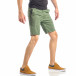 Pantaloni scurți pentru bărbați verzi cu puncte it040518-66 4