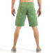 Pantaloni scurți de bărbați verzi cu buzunare italiene it260318-135 3