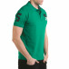 Tricou cu guler bărbați Franklin verde il170216-26 4