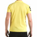Tricou cu guler bărbați Franklin galben il170216-22 3