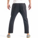 Pantaloni pentru bărbați negri cu talie elastica it040518-17 4
