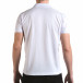 Tricou cu guler bărbați Franklin alb il170216-31 3