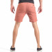 Pantaloni scurți pentru bărbați roz închis cu puncte it040518-65 3
