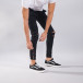 Jogger Jeans în negru stil Rock pentru bărbați it240818-32 2