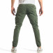 Pantaloni bărbați Accross verzi it290118-46 4