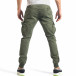 Pantaloni bărbați Accross verzi it290118-42 4