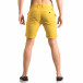 Pantaloni scurți bărbați XZX-Star galbeni ca050416-59 3