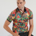 Tricou colorat tip Polo shirt pentru bărbați  tsf250518-44 2